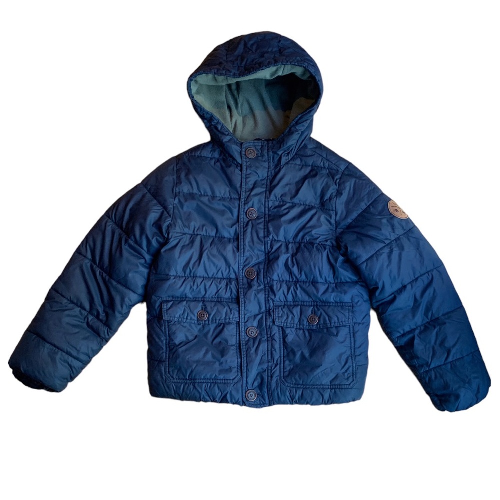 Navy Abercrombie & Fitch Puffer Jacket Size 11/12
